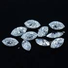 10 Pcs Lot Natural DE Color VVS1 Excellent Cut White 2x3 MM Marquise Diamonds
