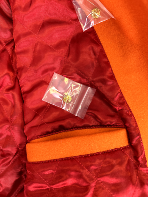 SUPREME TIGER VARSITY JACKET ORANGE SIZE SMALL FW23 WEEK 1 | eBay