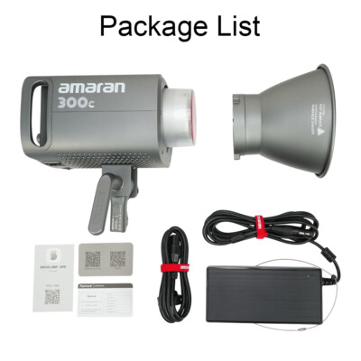 Aputure Amaran 300c 300W RGBWW LED Video Light Full Color