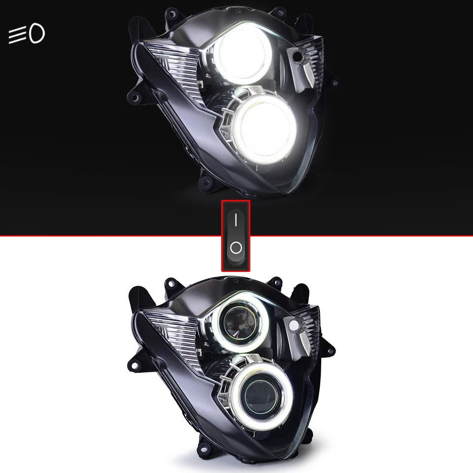 Faro LED KT para Suzuki GSXR1000 GSX-R1000 2005-2006 Foto 4 de 4