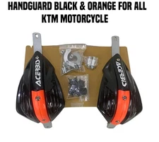 HANDGUARD KIT BLACK & ORANGE FIT FOR ALL KTM MOTORCYCLES
