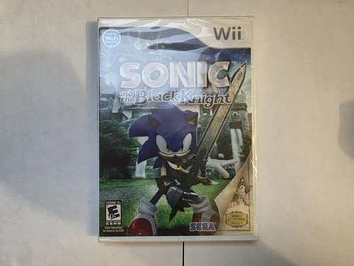 Sonic and the Black Knight (Nintendo Wii, 2009) Brand New Sealed