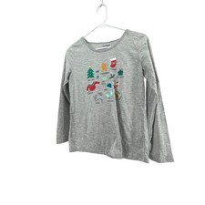 Cat  Jack Sleepwear Christmas Holiday Pajama Top Youth Size XL 14/16