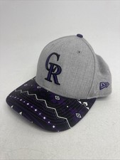 Colorado Rockies new era 950 youth Aztec brim Pattern purple