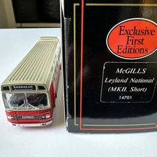 EFE 14701 LEYLAND NATIONAL MKII SHORT 'McGILLS' RED MINT BOXED 1:76
