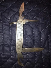 Vintage Camillus Pocket Knife US Military 1971