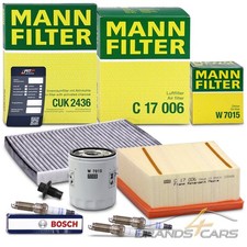 MANN-FILTER INSPEKTIONSPAKET SET C FÜR FORD FIESTA 6 + B-MAX 1.0 ECO-BOOST