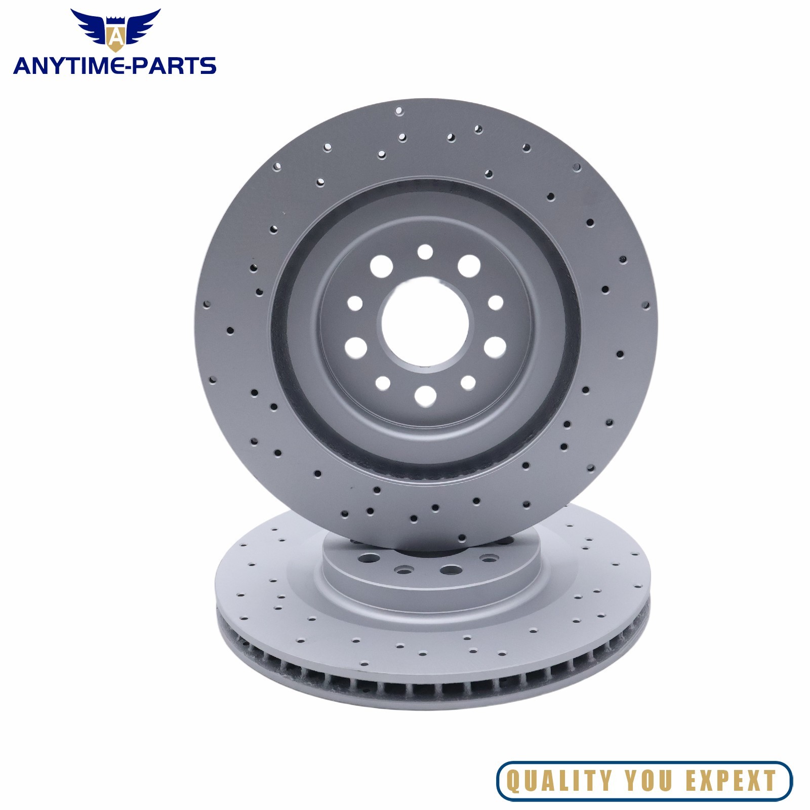 Heat Resist Rear 2PC Rotor 670035019 For Maserati Ghibli Quattroporte 2017-2021