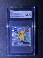 CGC 8.5 Pikachu #618 2000 Pokémon Hyper Sticker Collection Part 3
