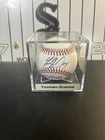 Yasmani Grandal Signed Autograph Official ROMLB Baseball with Display Case