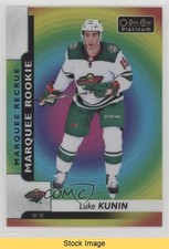 2017 O-Pee-Chee Platinum Marquee Rookies Rainbow Color Wheel Luke Kunin READ hj3