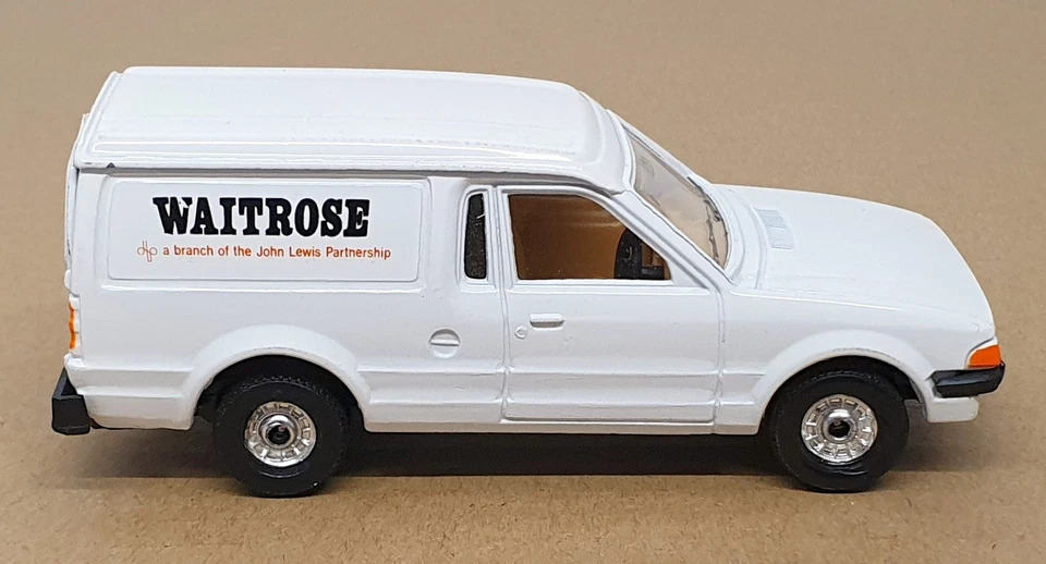 Corgi Appx 11.5cm Long Diecast 561 - Ford Escort Van Waitrose - White - Image 3 of 4