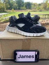 Nike Huarache Free 2012 Black Dark Grey 487654012 Size 8 Men