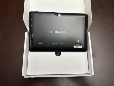 CHROMO C12416 TABLET 4GB Wi-Fi, 6in Black Android Google With Box Works Well