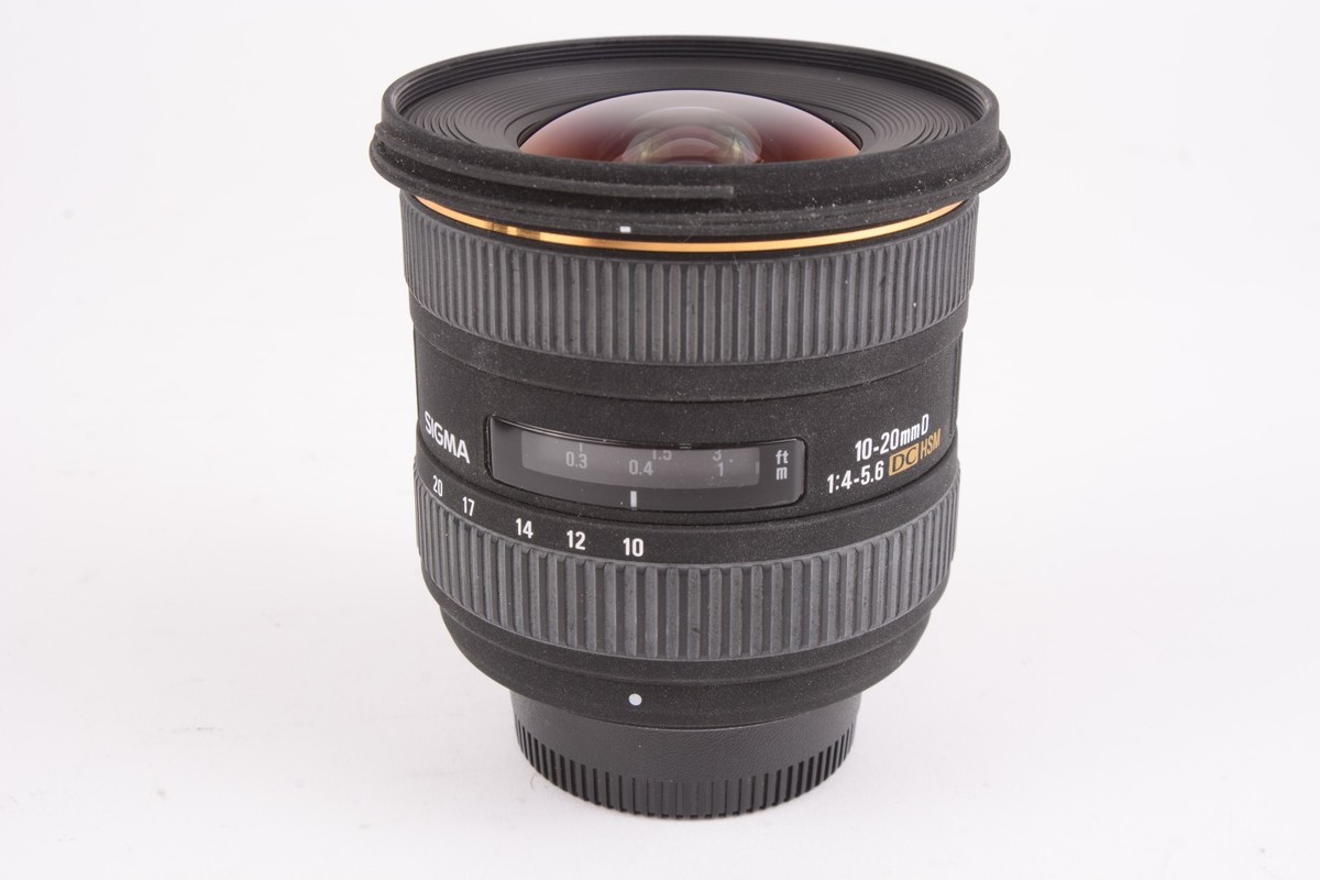 Sigma EX 10-20mm f/4-5.6 DC HSM Wide Angle Zoom Camera Lens For