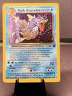 Pokemon TCG Dark Gyarados 8/82 Team Rocket Prerelease Holo Rare VTG Swirl