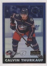 2020 O-Pee-Chee Platinum Retro Rookies Rainbow Blue 52/149 Calvin Thurkauf 5yy