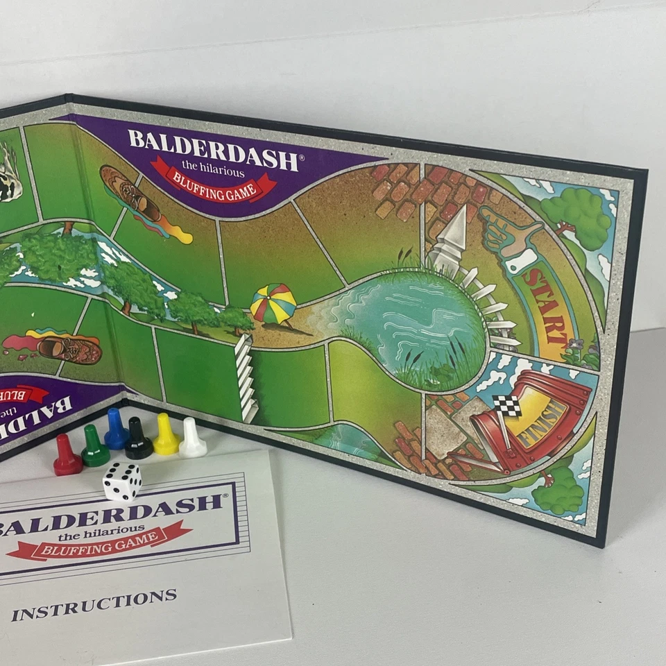 Fichas de tablero de repuesto Balderdash The Hilarious Bluffing Game Vintage 1984 Foto 3 de 4