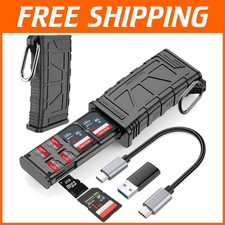 SD Card Holder Reader Case USB 3.1 Type-C