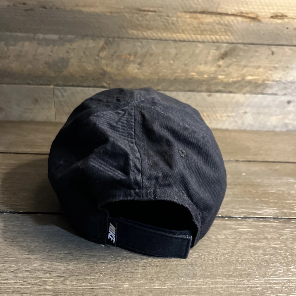 Lote de 2 gorras ajustables para bebés Nike unisex negras azules Foto 3 de 4