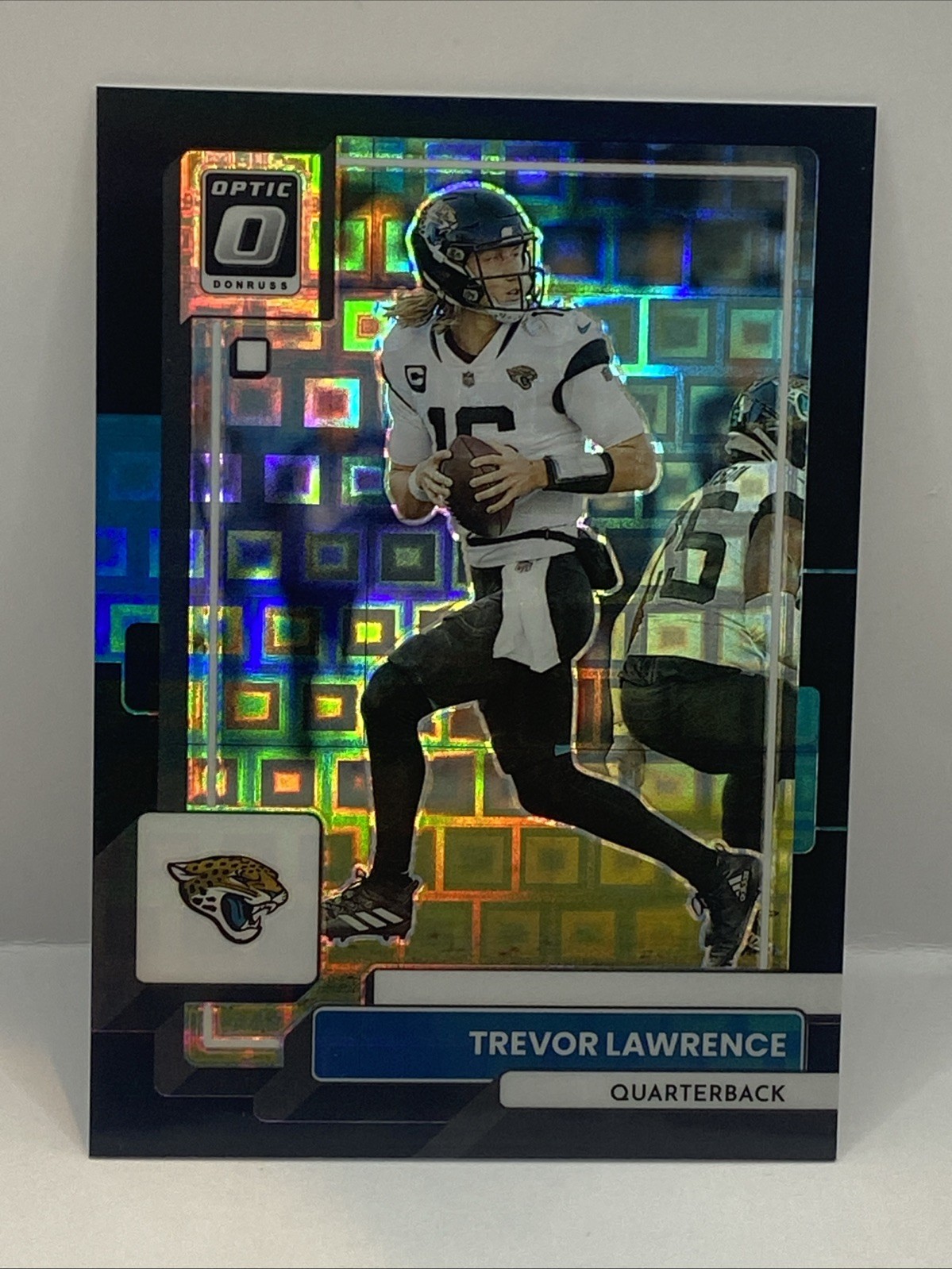 2022 Panini Donruss Optic Trevor Lawrence #88 Black Pandora Prizm #15/25 SP SSP