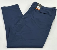 Banana Republic Men's Slim Fit Flat Front Pants, Blue, Size 42x32