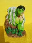 INCREDIBLE HULK TOWER RECORDS EXCLUSIVE MARVEL HULK MID-TRANSFORMATION BUST