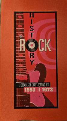 History Of Rock : Various Artist 10 Disc Box Set - Audio CD