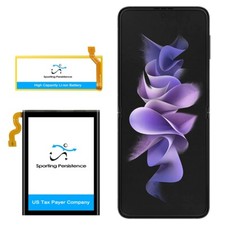 2470mAh Main 1030mAh Sub Battery for Samsung Galaxy Z Flip 3 5G SM-F711U Phone