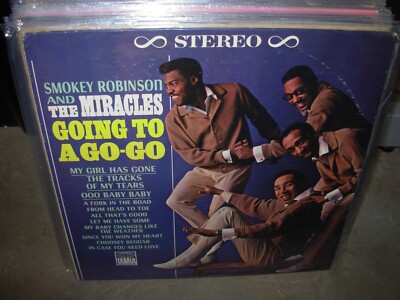 Miracles Smokey Robinson Going To A Go Go R B Tamla Stereo Ebay