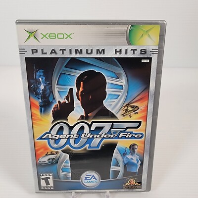 James Bond 007 in Agent Under Fire (Microsoft Xbox, 2002) Complete CIB Tested 
