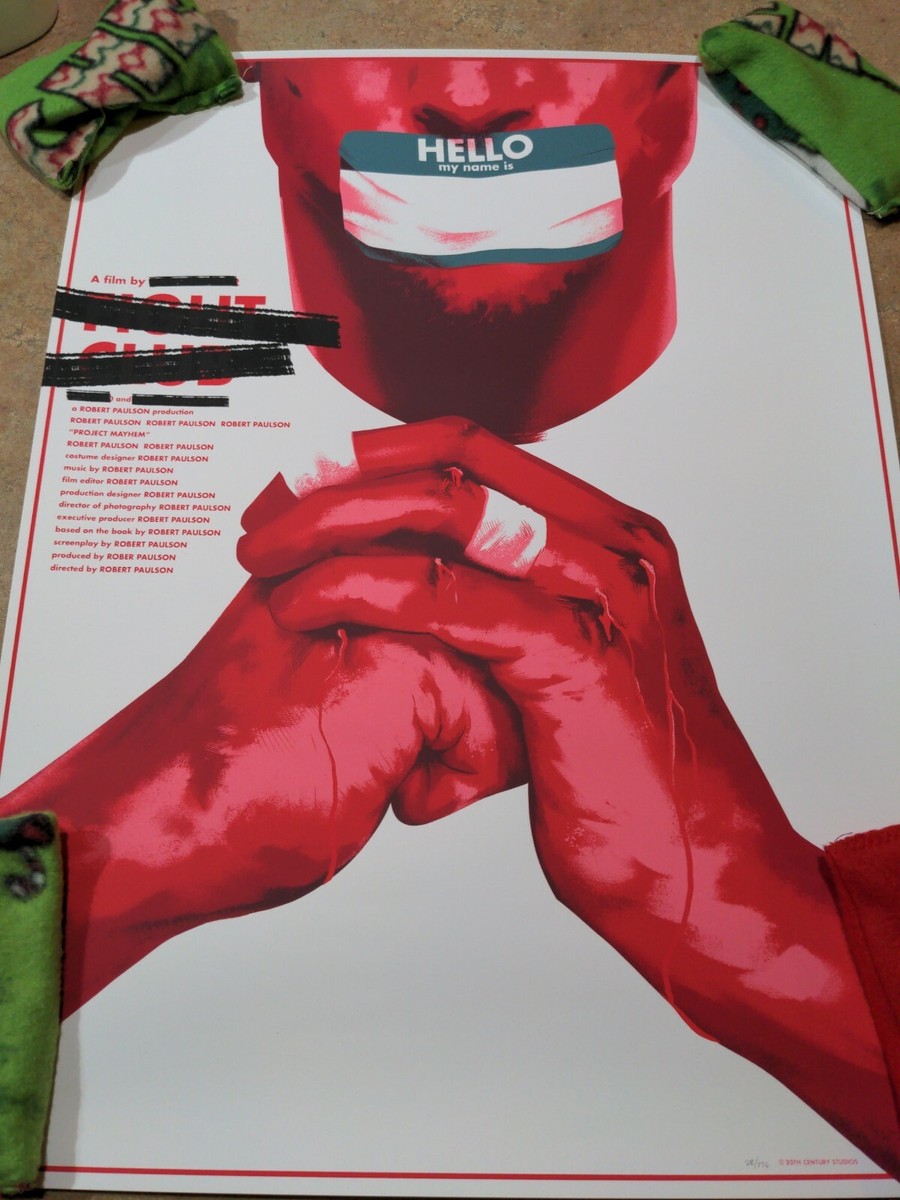 David Fincher Fight Club Streaming Netflix MONDO X Matt Taylor