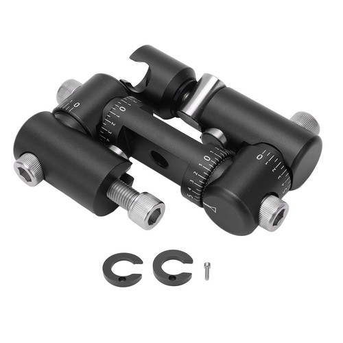 Double Side V Bar Compound Bow Stabilizer Adjustable Quick Disconnect Mount - Picture 8 of 12