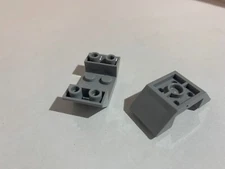 LEGO Part 4871 (2pcs) Slope Brick 45 4 x 2 Double Inverted pick Colors 