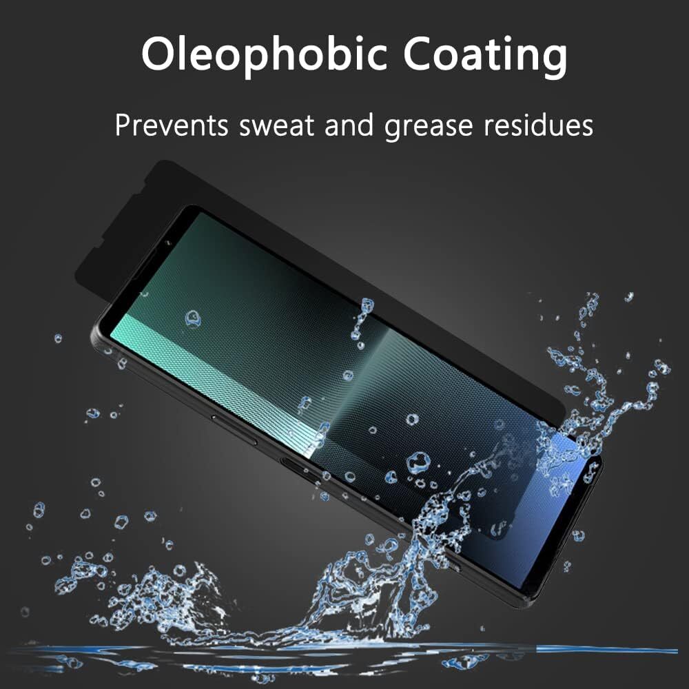 Anti-Spy Tempered Glass Privacy Screen Protector For Sony Xperia 1 II III IV & Xperia 5/10 Series – 9H