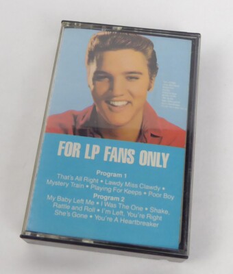 Musikkassette - ELVIS PRESLEY - For LP Fans Only -  Tape MC