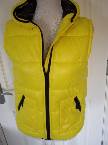 GEORGE BOY39S YOUTH39S YELLOW PADDED HOODED GILET 1112 YEARS EXCELLENT CONDITION