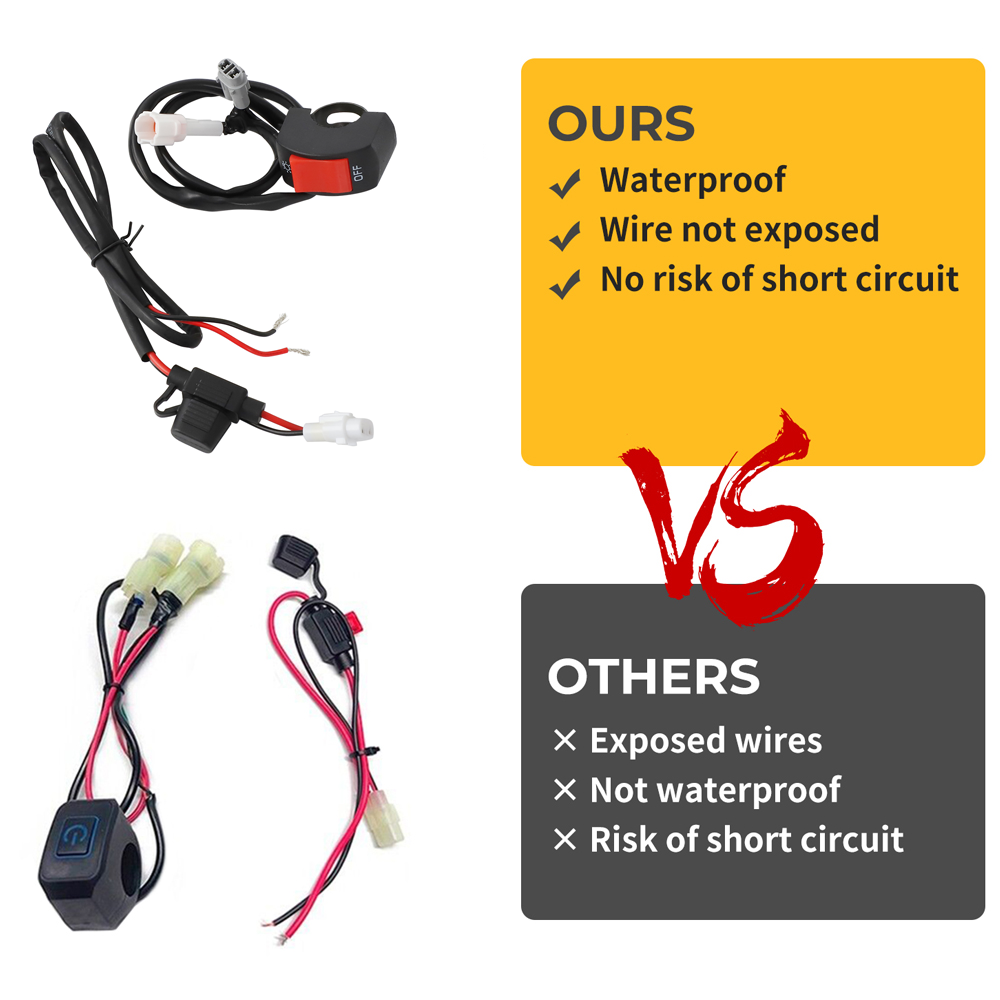 Upgrade LED Headlight Light Bar Lighting Kit For Kawasaki KX250F - Foto 3