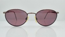 Vintage Metropolis 8730 Bronze Oval Italy Sunglasses FRAMES ONLY