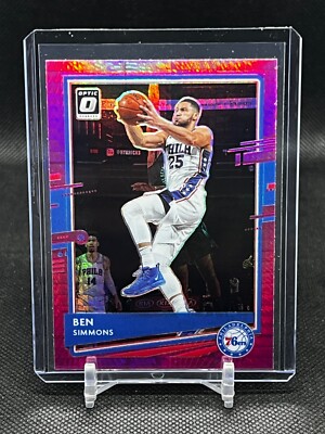 2020-21 Donruss Optic Basketball Pink Hyper Ben Simmons #111 76ers