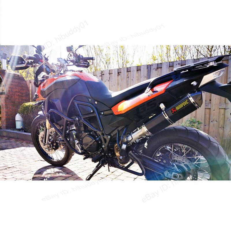 Silenciador silenciador tubo medio izquierdo puntas escape bmw f650gs f700gs f800gs f800gt Foto 2 de 4