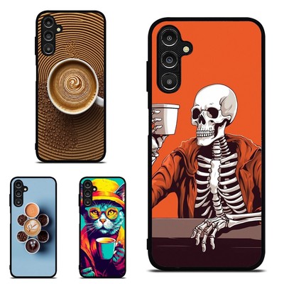 For Samsung S21 S22 S23 S24 FE Ultra Protective Case hold coffee mug cat