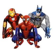 BATMAN SPIDERMAN HULK BALLOON PARTY BIRTHDAY MARVEL SUPERHERO Banners Ballon set