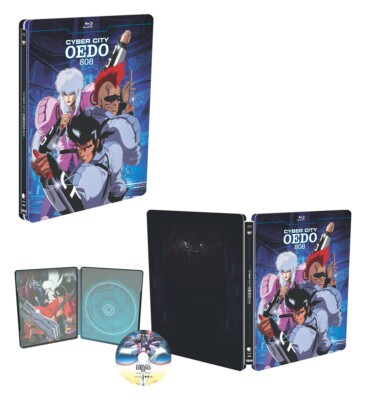 Cyber City Oedo 808 remastered steelbook / NEW anime on Blu-ray