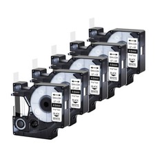 5PK White Industrial Vinyl Label Tape 12mm 18444 for DYMO RHINO 4200 6500