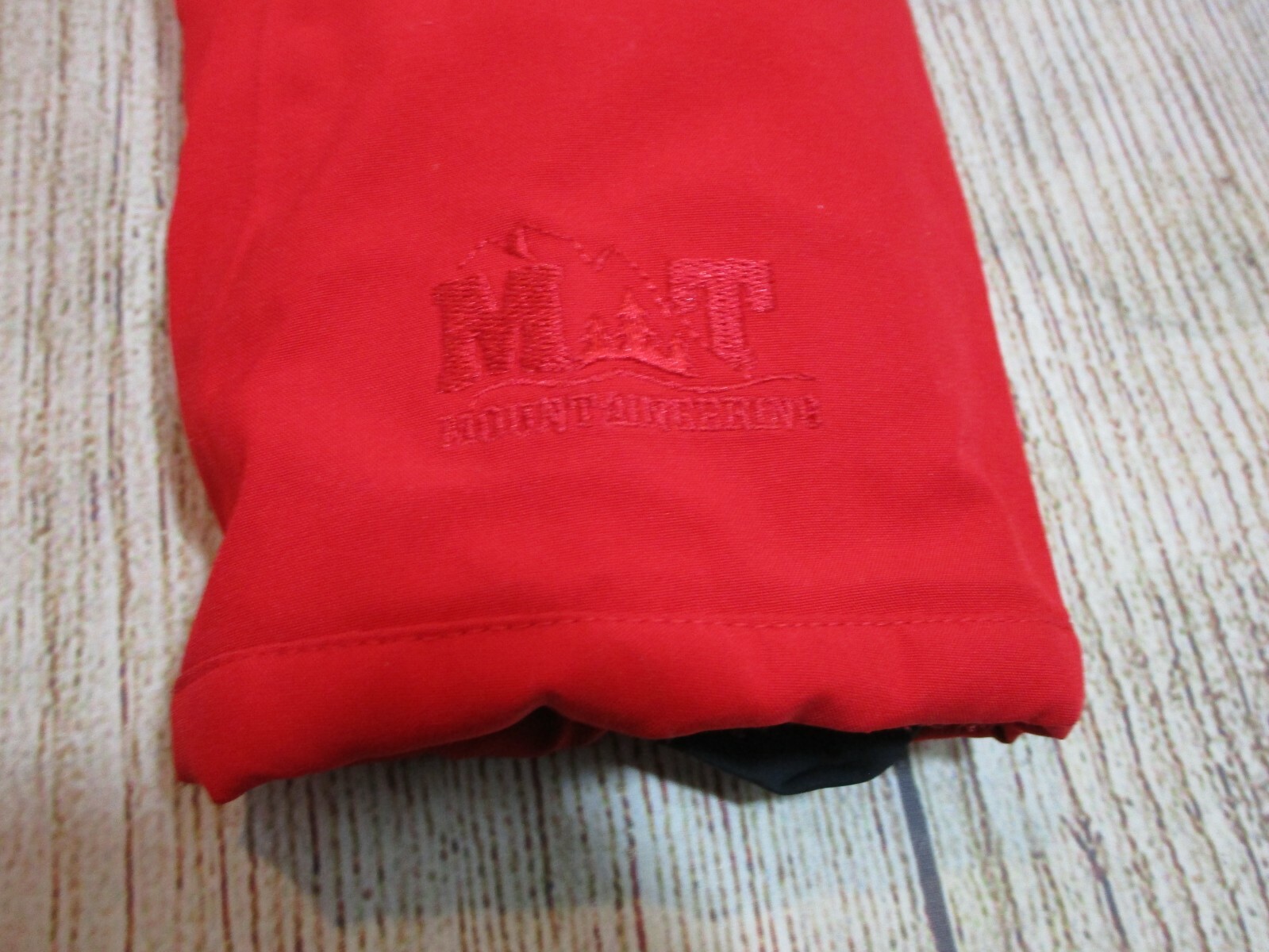 NICE MT Mountaineering Polyester Lined Red Ski Ja… - image 3