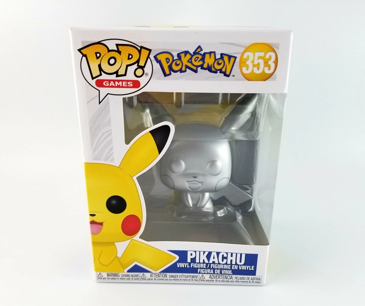 Funko POP Games Pokemon - Pikachu Silver Metallic silver