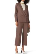 Club Monaco Collarless Mountain Grey Fashion Blazer sz.2 NWT 298