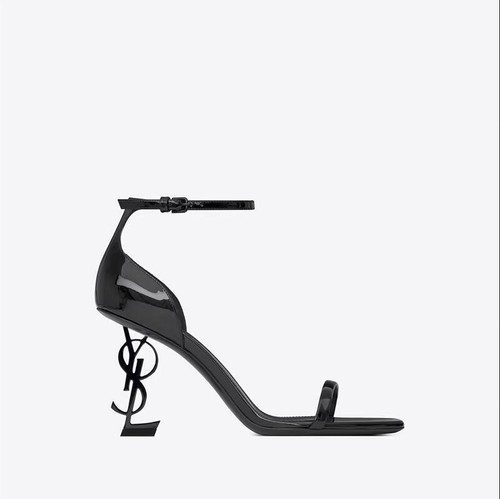 Venta caliente Tacones altos europeos y americanos con diseño de hebilla y letra 8cm - Imagen 6 de 8