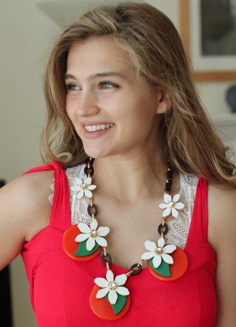 kate spade fruit salad necklace
